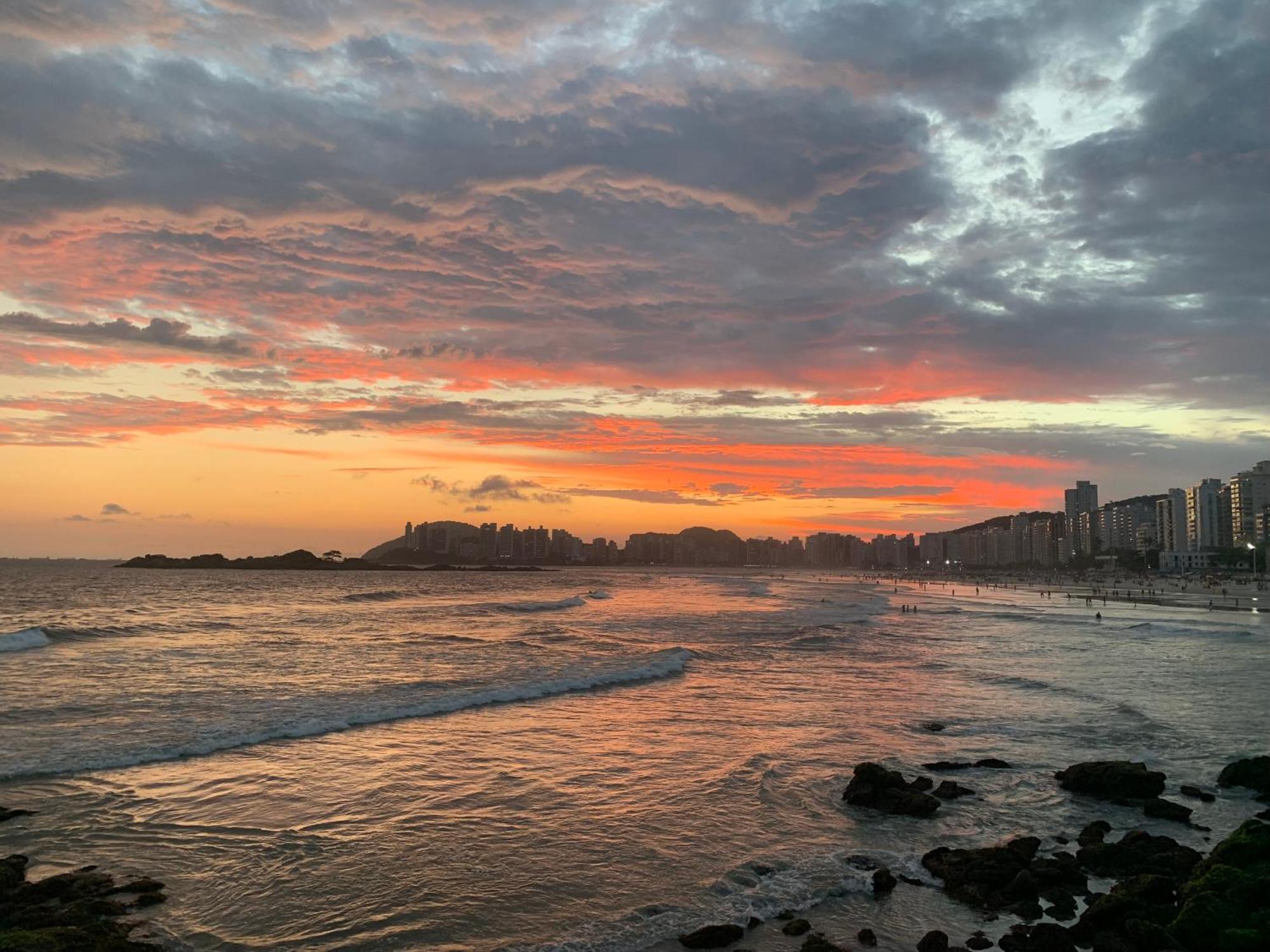 Apartamento Guaruja Enseada المظهر الخارجي الصورة